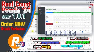 Demo Aplikasi Real Count Pemilu 2024 - DPRD Kota, DPRD Provinsi, DPR RI, dan Presiden screenshot 2