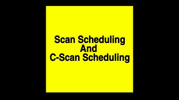 SCAN SCHEDULING |C-SCAN SCHEDULING|OPERATING SYSTEMS |DISK SCHEDULING