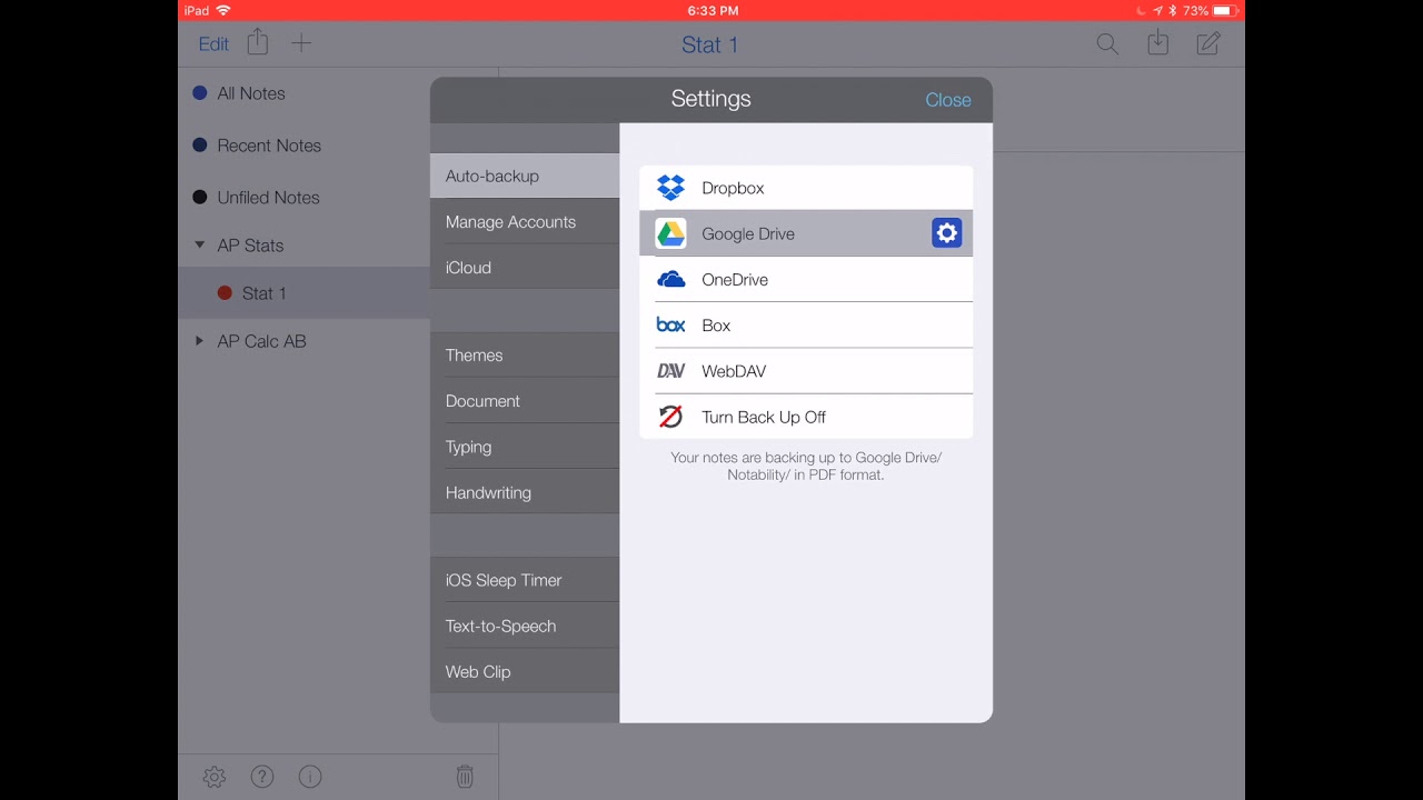 Syncing Notability With Google Drive YouTube Syncing Notability With Google Drive YouTube