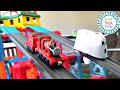 Thomas the Train Sodor SuperStation Speedway Train Race Compilation