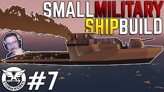 Control Room SET UP & LIGHTING - Small Military Ship Build - Part 7 - Stormworks Search and Destroy