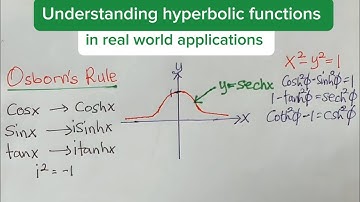 Hyperbolic functions, Osborns rule