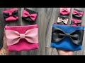Bow zipper pouch  sewing tutorial with the crafty gemini