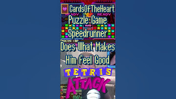 Puzzle Game Speedrunner Does What Makes Him Feel Good [Tetris Attack]