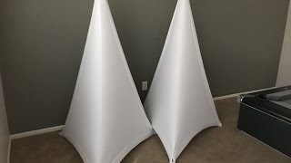 Gator GPA-Stand-2-W – Stretchy Speaker Stand Cover-2 sides Pro X scrims. 2 sided review