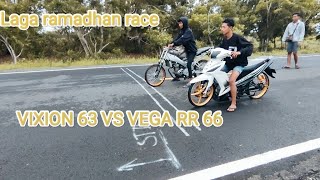 LAGA AWAL RAMADHAN RACE❗❗VIXION VS VEGA RR #herexpaseban #herexjatim #viralvideo