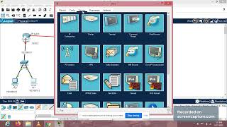 Distance Vector Routing using cisco packet tracer