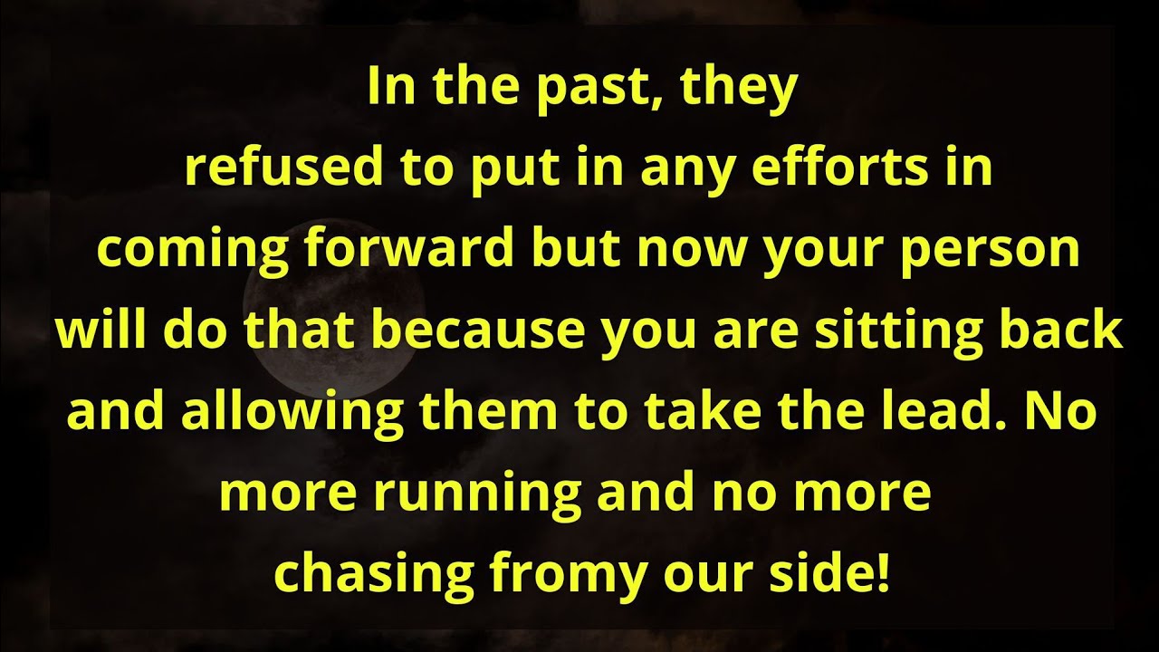  your person is going to take the lead because u are sitting back and