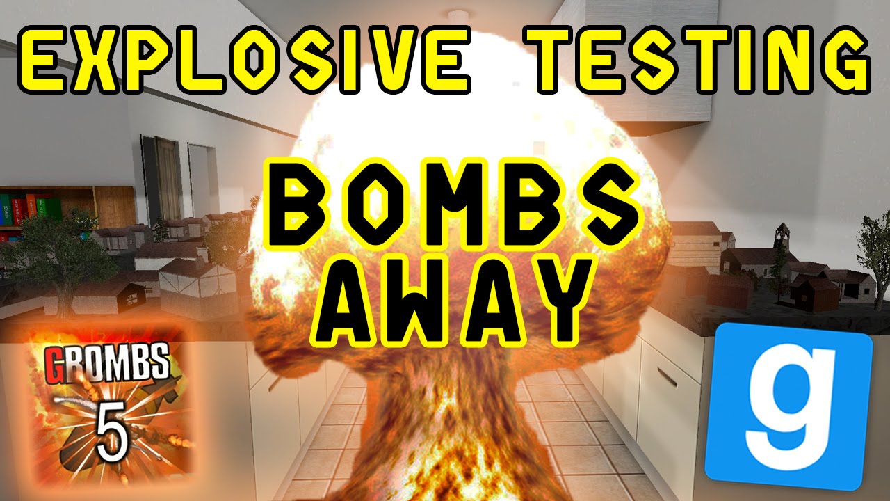 BOMBS AWAY 4 | Gmod Explosives Testing | Fridge VS Oven!!! - YouTube
