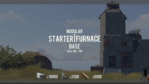 RUST BUILDS 4ㆍ10K STONE Starter Base SOLO/TRIO [Twig Update]