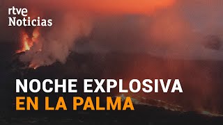 VOLCÁN de LA PALMA: NUEVO DESBORDAMIENTO de la LAVA | RTVE Noticias