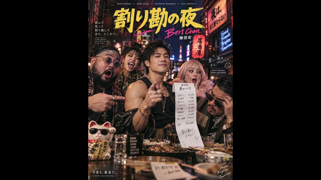 割り勘の夜 - YouTube