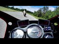 Yamaha RD 350 YPVS 1WW Turn Circuit Chenevières Rennstrecke Racing Track