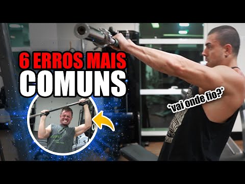 Vídeo: Erros comuns ao fazer exercícios