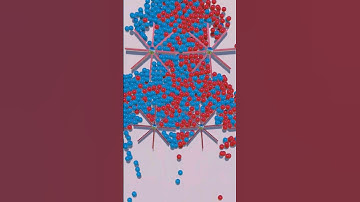 #blender#Rigid body simulation #animation#color balls#marble run#3D animation#Eevee#short