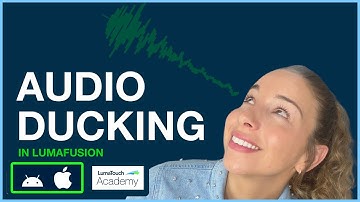 Audio Ducking in LumaFusion