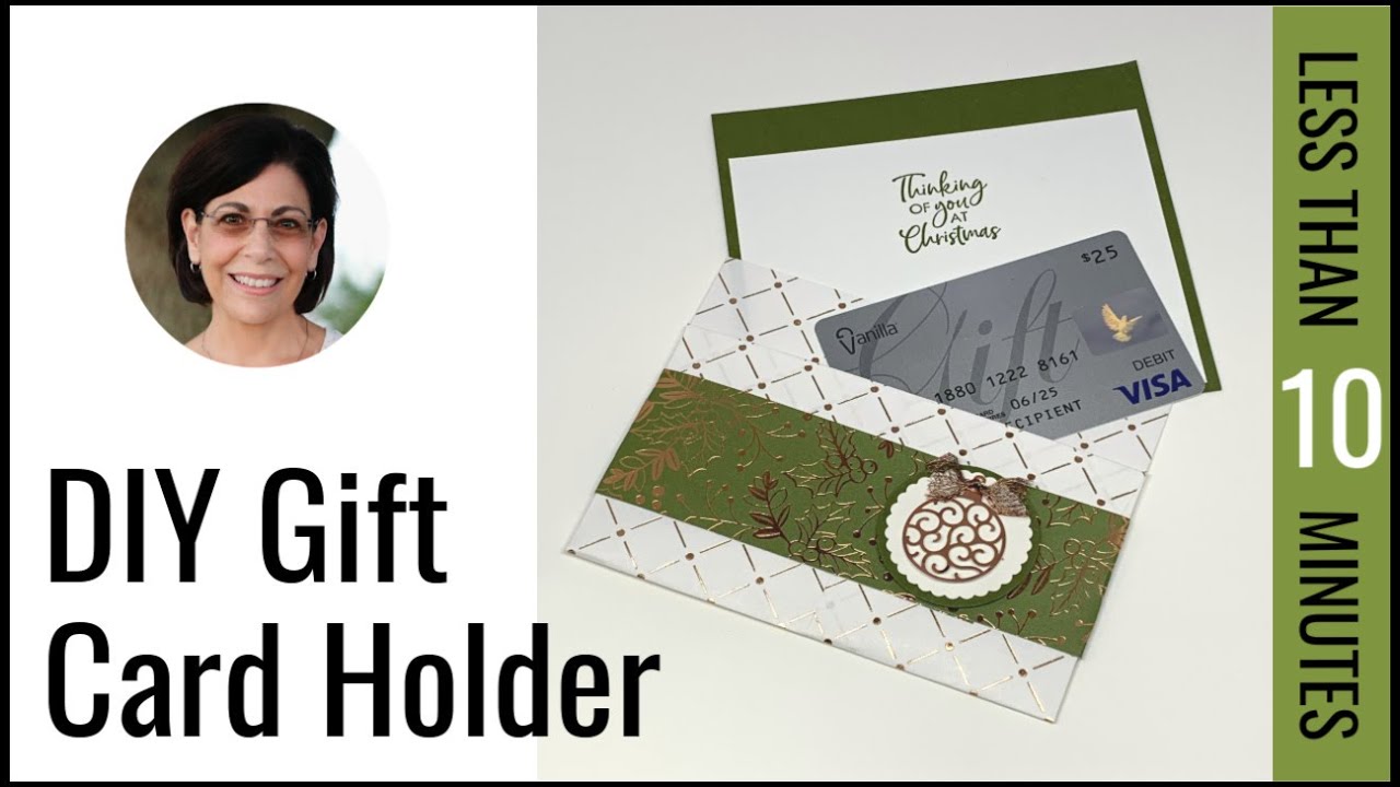 10 gift card holder ideas