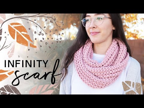 How to Crochet an Infinity Scarf — EASY for Beginners How to Crochet an Infinity Scarf — EASY for Beginners
