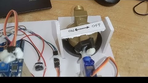 LPG gas leakage detection with auto cut off regulator using arduino