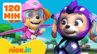 PAW Patrol Girl Power Rescues \& Adventures! w\/ Skye and Coral | 2 Hour Compilation | Nick Jr.