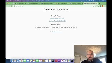 Timestamp Microservice Solution - FreeCodeCamp