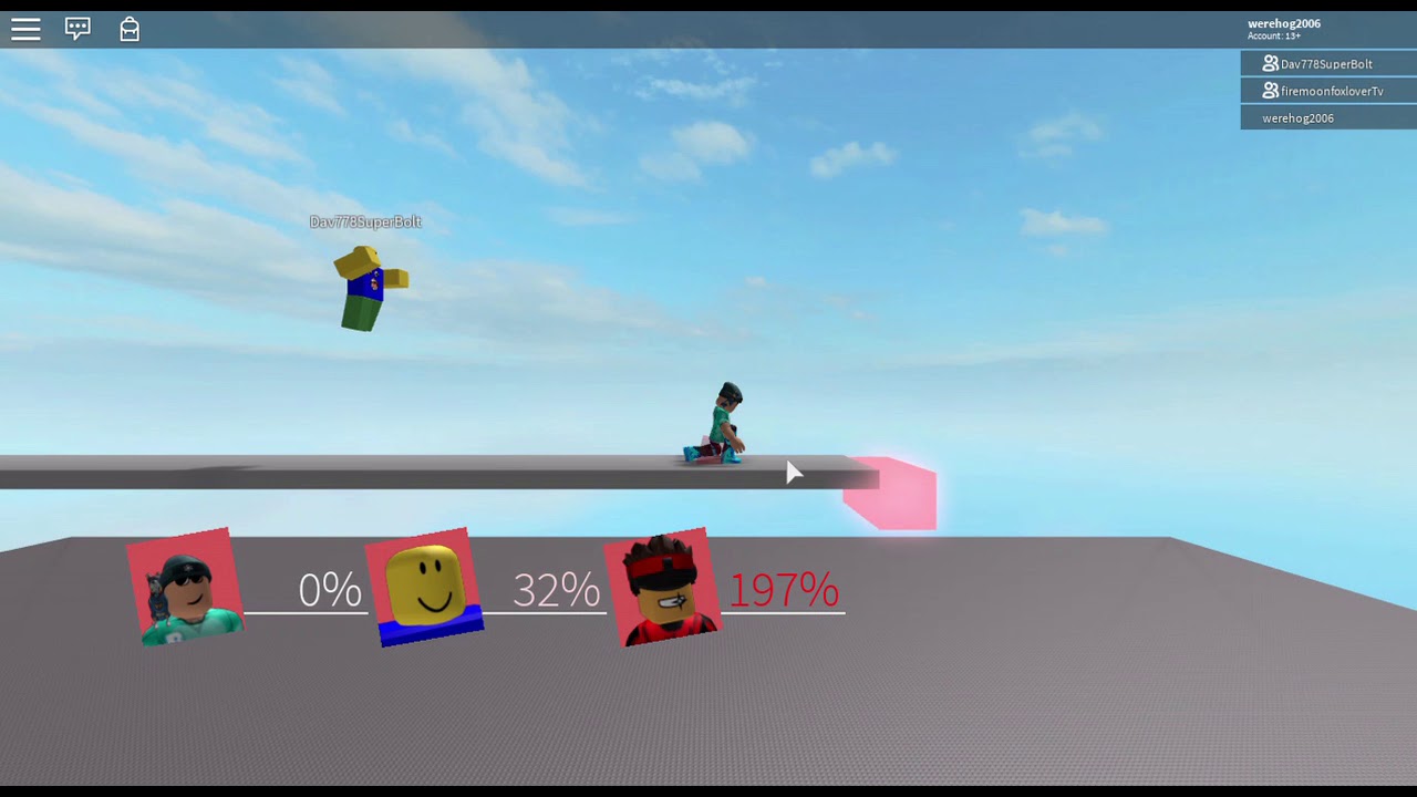 Super Smash Brothers In Roblox Youtube - amiibo yes roblox