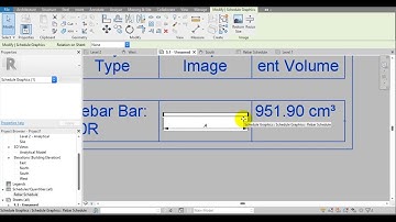 Add a shape image to Rebar Schedule  Revit Structure