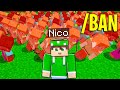 ECCO PERCHÈ HO BANNATO TUTTI SU MINECRAFT!