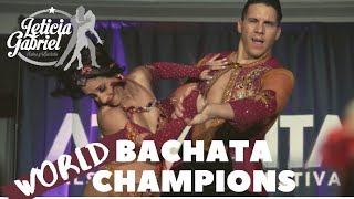 8 VECES CAMPEONES MUNDIALES DE BACHATA ACROBÁTICA LETICIA & GABRIEL