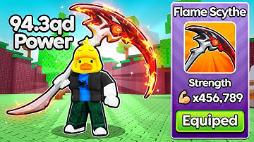 I Went From NOOB to PRO and Unlocked STRONGEST Scythe in Roblox!