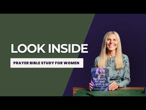 Look inside Praying with Women of the Bible for 30 Days - a Bible study on prayer by Sherry Harney 🙏