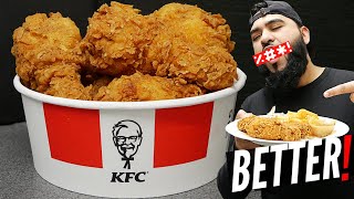 KFC Fried Chicken But Much Better | KFC Secret Recipe