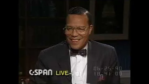 Minister Louis Farrakhan On C-SPAN with Susan Swai...