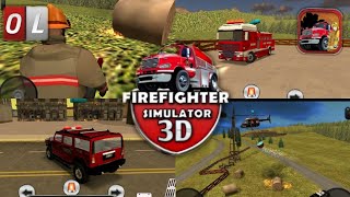 Fire fighter simulator 3D game play || ovilex gaming || screenshot 3