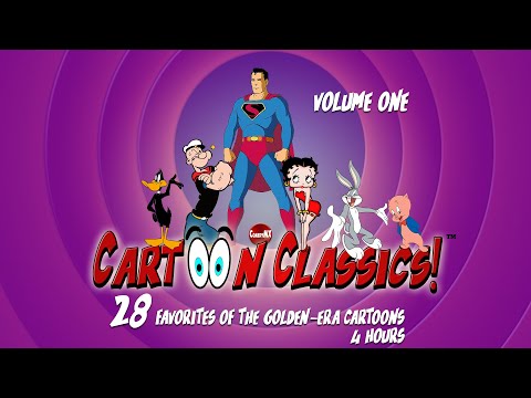 Cartoon Classics | 28 Favorites of The Golden Era Cartoons | Volume 1