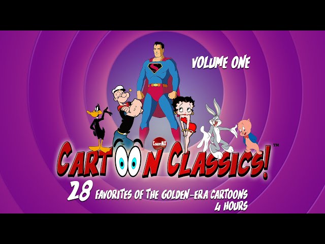 Cartoon Classics | 28 Favorites of The Golden Era Cartoons | Volume 1 class=