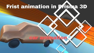 My First animation in Prisma 3D|#animation #prisma3d #car #animationvideo