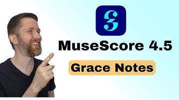 MuseScore Studio 4.5 How to ADD GRACE NOTES