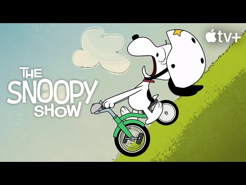 Snoopy Accidental Tricycle Trick The Snoopy Show Clip Apple TV
