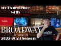 My Experience with Broadway in Syracuse 2022-2023 Season