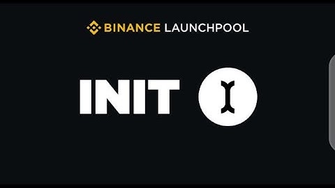 How To Claim INIT Token Airdrop On Binance Launchpool#INIT