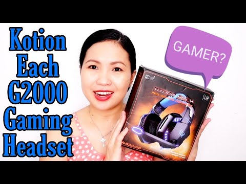 Kotion Each G2000 Gaming Headset Unboxing Review