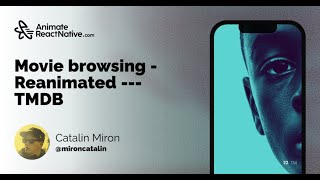 Part 1 React Native Movies Using Reanimated And Tmdb Api