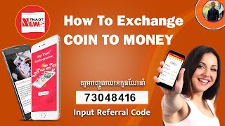 How To Exchange Coin To Money From Tnaot | Tnaot News All In One.