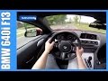 POV 2016 BMW 640i Convertible F12 NICE! OnBoard Acceleration (ROOF UP/DOWN)