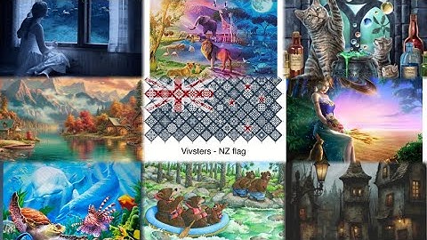 Flosstube #52 I’ve been unwell. Stitching most days. Full coverage 