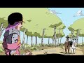  steel ball run fall off your horse fan animation