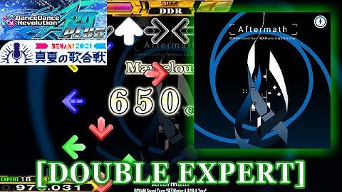 【DDR A20 PLUS】 Aftermath [DOUBLE EXPERT] 譜面確認＋クラップ