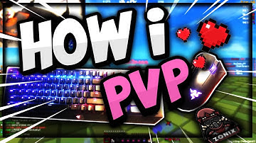 How I PvP (Keyboard & Mouse Cam) | Zonix