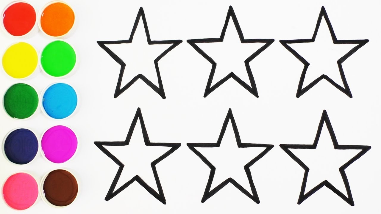 Tipos de estrellas dibujos